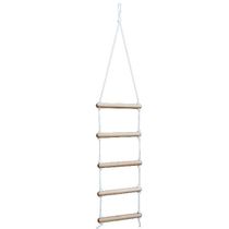 деревянная веревочная лестница