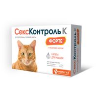 СексКонтроль Форте К капли для кошек 3мл