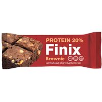 Батончик финиковый с протеином арахисом и какао Брауни Finix/Финикс 30г