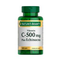 Витамин С+Эхинацея Nature's Bounty/Нэйчес баунти таблетки 500мг 100шт, миниатюра фото №35