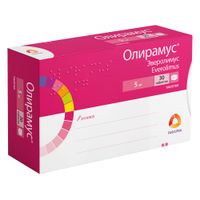 Олирамус таблетки 5мг 30шт
