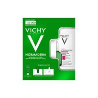 Набор Normaderm Vichy/Виши: Сыворотка пробиотическая 30мл+Крем-уход 30мл+Гель для умывания 50мл+Флюид SPF50+ туба 3мл