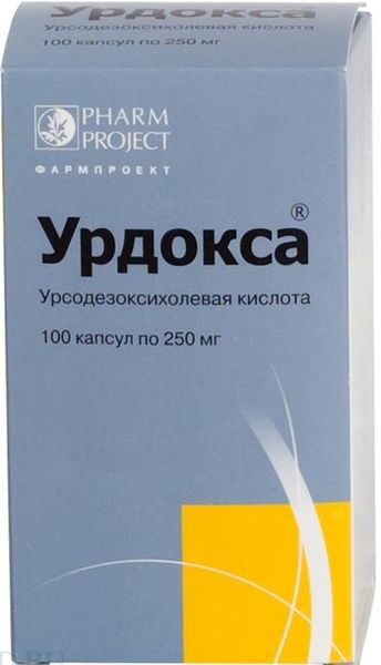 Урдокса капсулы банка 250мг 100шт