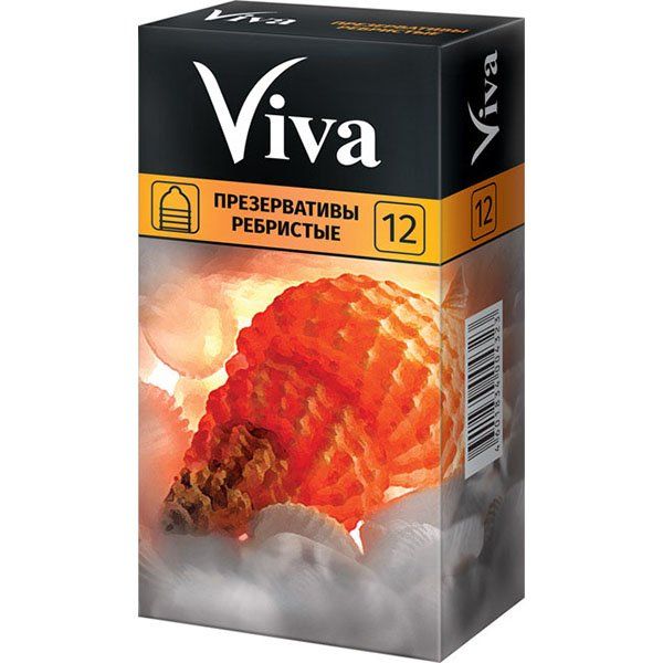 Презервативы ребристые Viva/Вива 12шт презервативы ультратонкие viva вива 12шт