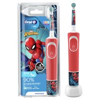 Детская электрическая зубная щетка Oral-B/Орал-Би от 3 лет Spiderman миниатюра
