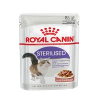 Корм влажный для стерилизованных кошек пауч соус Sterilised Royal Canin/Роял Канин 85г