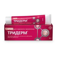 Тридерм крем для наружного применения 0,05%+0,1%+1% 15г, миниатюра фото №4