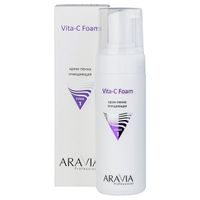 Крем-пенка очищающая Vita-C Aravia Professional 160мл