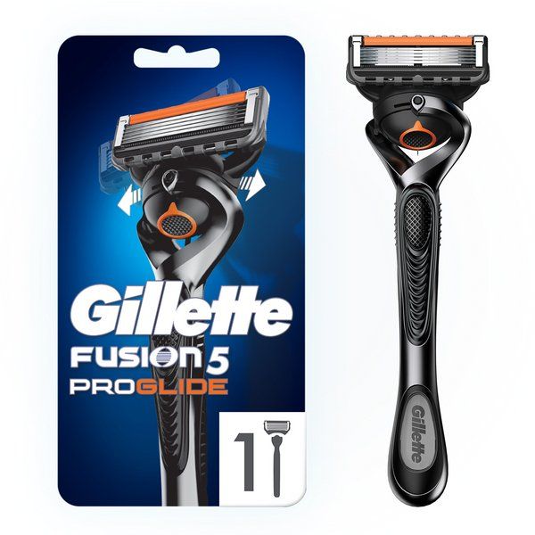 Мужская бритва Gillette (Жиллетт) Fusion5 ProGlide с 1 сменной кассетой бритва мини pearlmax confidence женская со сменной кассетой 3 лезвия совместима с venus