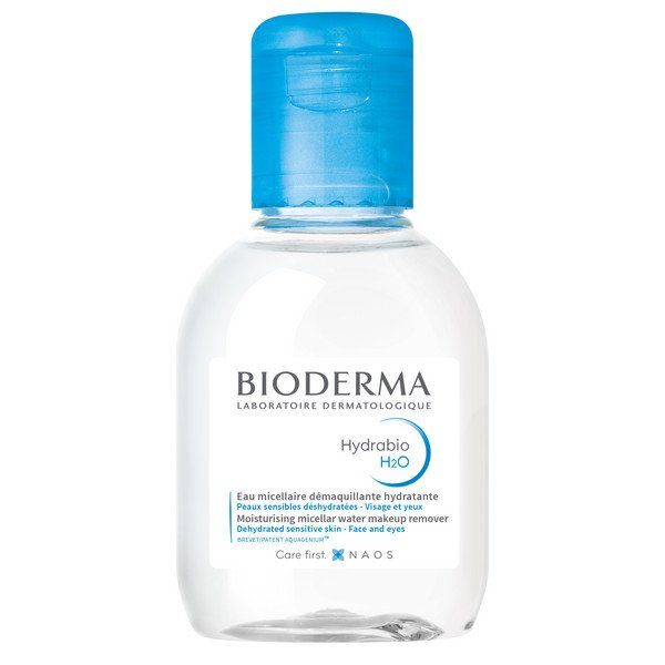 Вода мицеллярная для обезвоженной кожи лица H2O Hydrabio Bioderma/Биодерма 100мл биодерма гидрабио h2o вода мицеллярная 100мл 28380