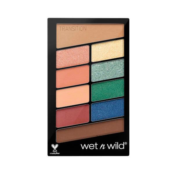 Палетка теней для век Wet n Wild Color Icon 10-Pan Palette (10 Оттенков) Stop playing safe фото №3