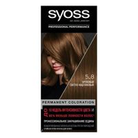 Краска для волос 5-8 Ореховый светло-каштановый Syoss/Сьосс 115мл миниатюра фото №3