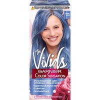 Краска для волос color sensation vivids дымчато-голубой Garnier