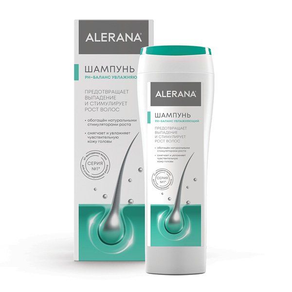 Шампунь увлажняющий PH-баланс Alerana/Алерана 250мл шампунь для волос ph баланс увлажняющий 250мл