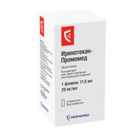 Иринотекан-Промомед концентрат для приг. раствора для инфузий 20мг/мл 11,5мл