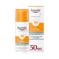 Гель-крем солнцезащитный для проблемной кожи лица Eucerin/Эуцерин sensitive protect 50мл SPF50