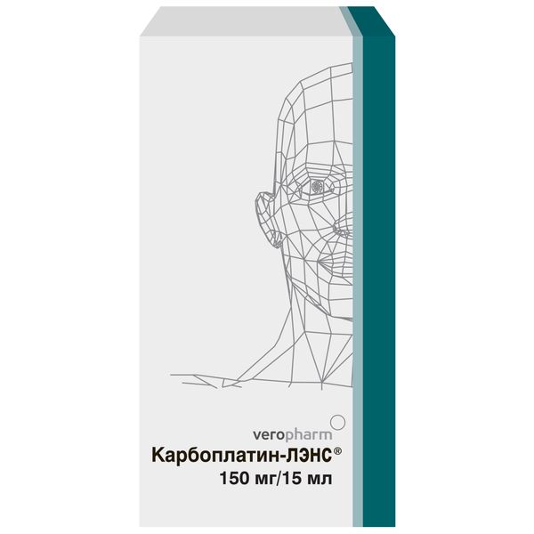 Карбоплатин-Лэнс концентрат для приг. раствора для инфузий 10мг/мл 15мл