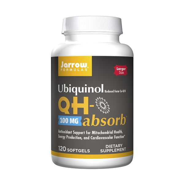 Убихинол QH-Абсорб 100мг Jarrow Formulas гелевые капсулы 1520мг 120шт