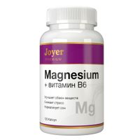 Магний+Витамин В6 Joyer Premium капсулы 120шт