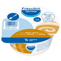Йогурт со вкусом бисквита стаканчик Фрезубин 125г 4шт