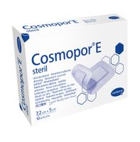 Повязка стерильная пластырного типа Cosmopor E/Космопор Е 7,2x5см 10шт миниатюра фото №2