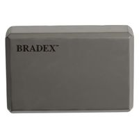 Блок для йоги серый Bradex/Брадекс