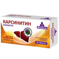 Карсинитин Миофарм таблетки 360мг 70шт, миниатюра фото №3