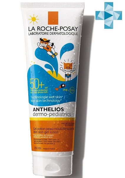 Гель La Roche-Posay (Ля рош-позе) Anthelios для лица и тела детей солнцезащитный SPF50+ 250 мл La Roche-Posay