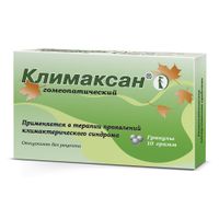 Климаксан гранулы гомеопатические 10г, миниатюра фото №2