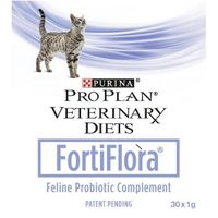Добавка для котят и кошек для нормализации микрофлоры ЖКТ Forti Flora Feline Nutritional Complement пакетики 1г 30шт