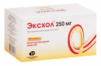 Эксхол капсулы 250мг 100шт