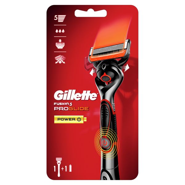 Бритва Gillette (Жиллетт) Fusion5 Proglide Power с 1 сменной кассетой (с элементом питания) фото №2