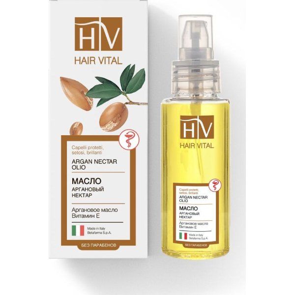 Масло Аргановый нектар Hair Vital/Хаир Витал 50мл, Betafarma, Италия  - купить