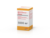 Метотрексат-Эбеве концентрат для приг. раствора для инфузий 5000мг 50мл