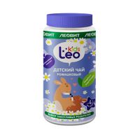 Чай детский сухой гранулированный быстрорастворимый ромашковый с 4 мес. Leo Kids Леовит банка 200г