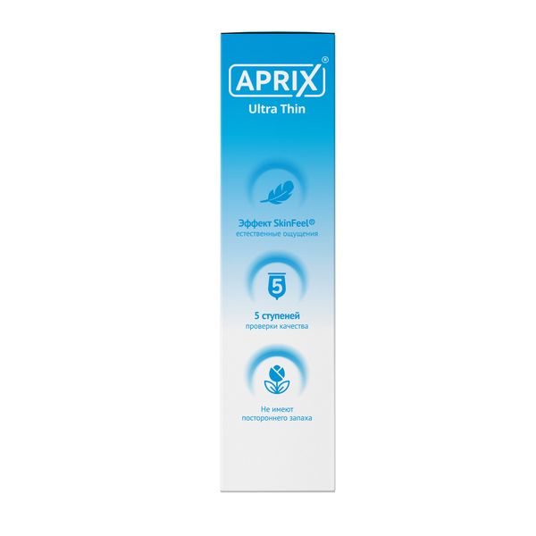 Презервативы ультратонкие Ultra thin Aprix/Априкс 12шт фото №4