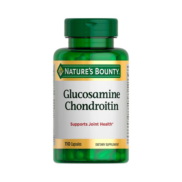 Глюкозамин+Хондроитин Nature's Bounty/Нэйчес баунти капсулы 757мг 110шт nature s bounty легкодоступное железо 28 мг