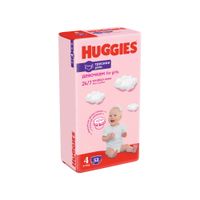 Подгузники-трусики для девочек Huggies/Хаггис 9-14кг 52шт р.4 миниатюра фото №2
