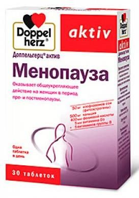 Менопауза таблетки Activ Doppelherz/Доппельгерц 30шт