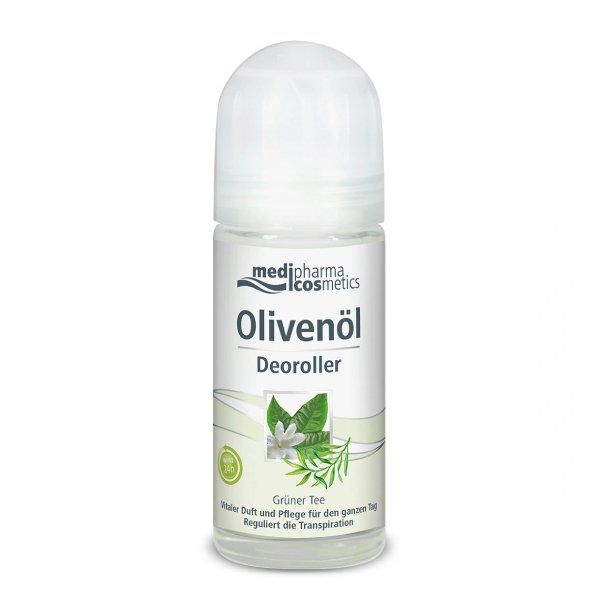Дезодорант роликовый Зеленый чай Olivenol Medipharma/Медифарма 50мл крем для лица medipharma cosmetics olivenol интенсив 50 мл