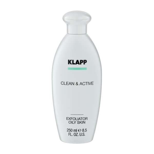 Эксфолиатор для жирной кожи Clean&Active Exfoliator Oily Skin Klapp Cosmetics 250 мл