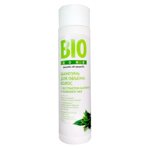 цена Шампунь для объема волос с экстрактом бамбука и зеленого чая BioZone/Биозон 250мл