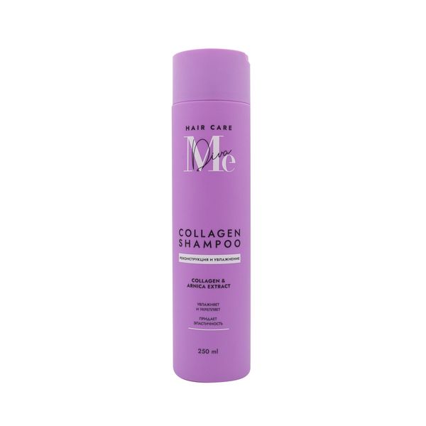 Шампунь для волос реконструкция и увлажнение с коллагеном Hair care Mediva/Медива 250мл