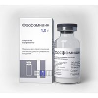 Фосфомицин порошок для приг. раствора для инъекций 1г