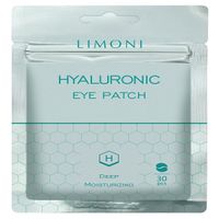 Патчи для век увлажняющие с гиалуроновой кислотой Hyaluronic Eye Patch 30 шт Limoni