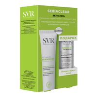 Набор Sebiaclear SVR/СВР: Гель для смешанной кожи лица с тенденцией к акне Active 40мл+Вода мицеллярная 75мл