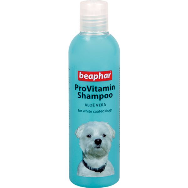 Шампунь для собак белых окрасов ProVitamin Beaphar/Беафар 250мл шампунь provitamin shampoo для собак светлых окрасов 250 мл