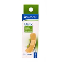 Пластырь медицинский эластичный Elastic Ecoplast/Экопласт 72х19мм 8шт миниатюра фото №4