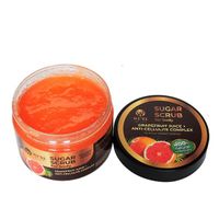 Сахарный скраб для тела grapefruit juice+anti-celite complex We're we care 250мл миниатюра фото №5