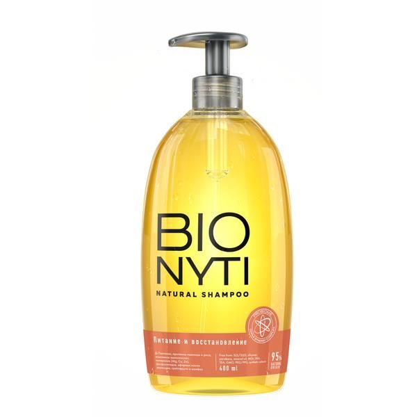 Шампунь для волос питание и восстановление BioNyti/БиоНити фл. 400мл фото №2
